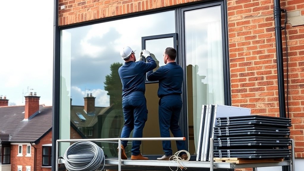 Glazier in Boston Manor