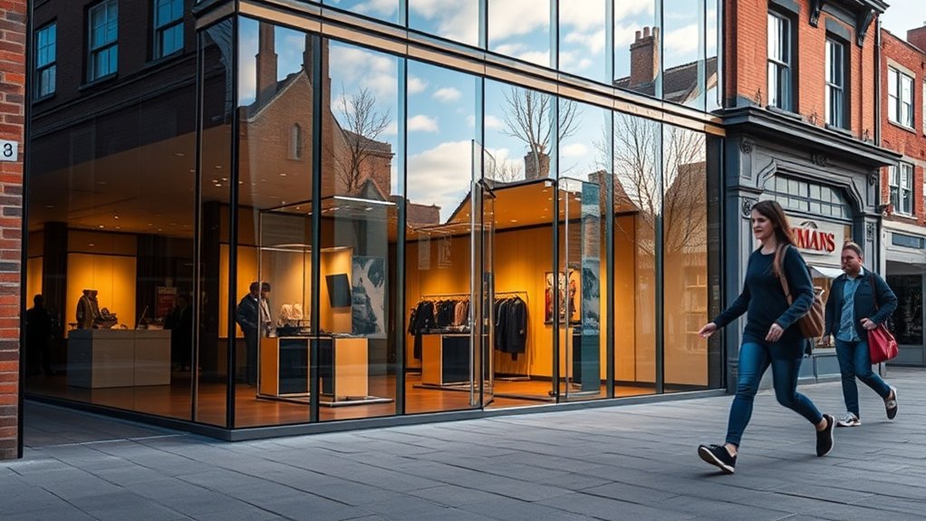 Shop Front Glazing Chiswick Bridge
