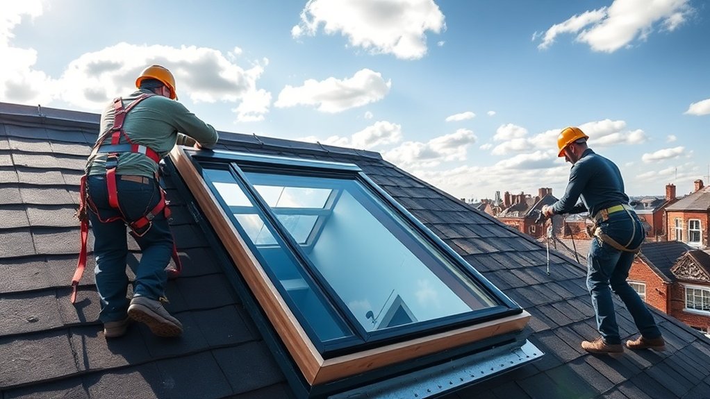 Skylight Installation Kew Bridge