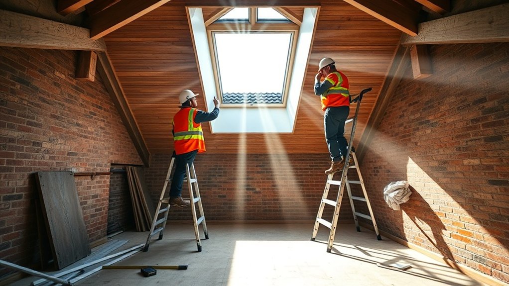 Skylight Installation Syon Park